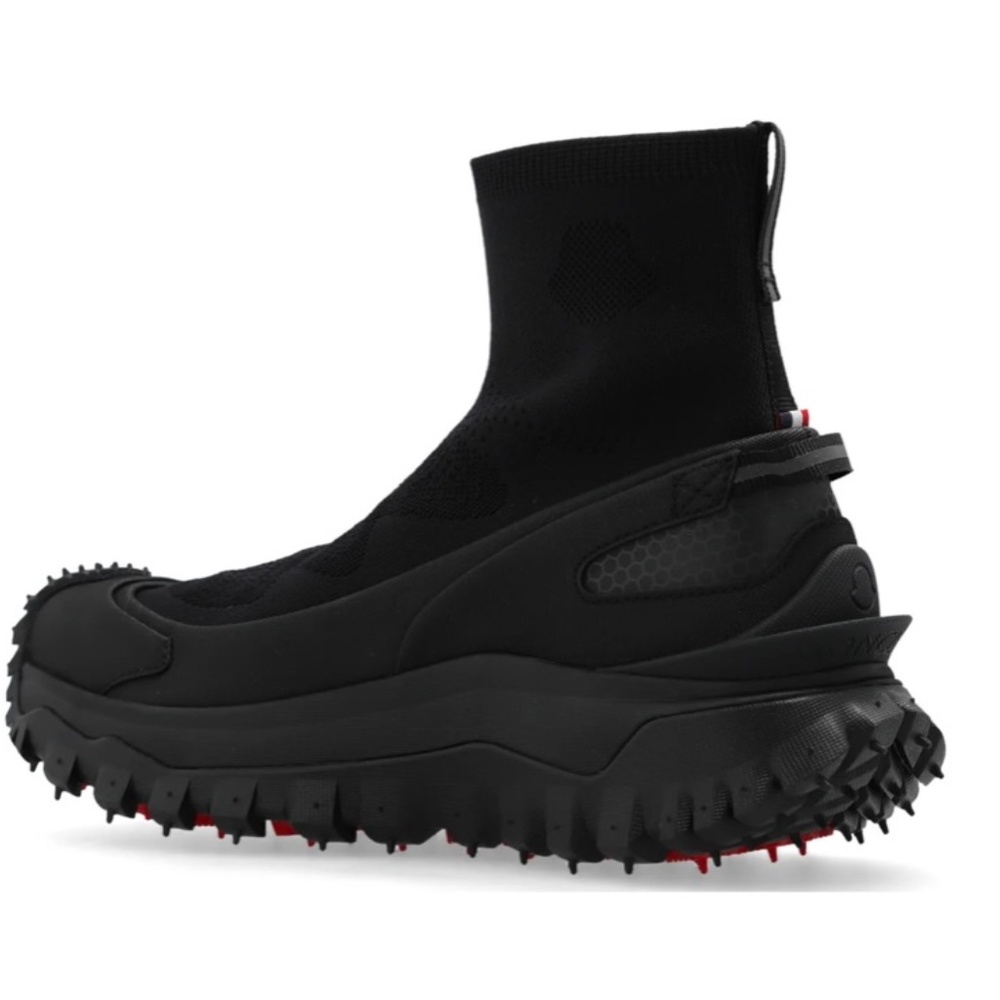 MONCLER TRAIL GRIP LUNAROVE LOW-TOP SNEAKERS. SIZE 36 IT (6 US). COLOR: BLACK. - Picture 2 of 16